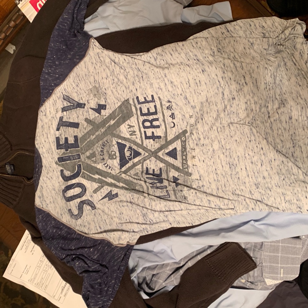 Long sleeve thin t shirt